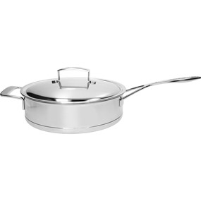 DEMEYERE SILVER 7 Patelnia sauté 2H z pokrywką 28 cm